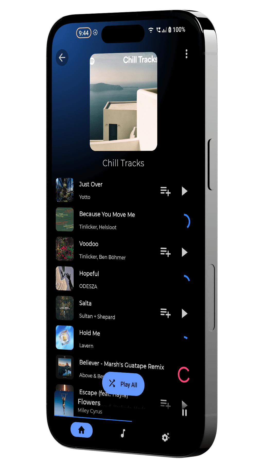Iphone-playlist
